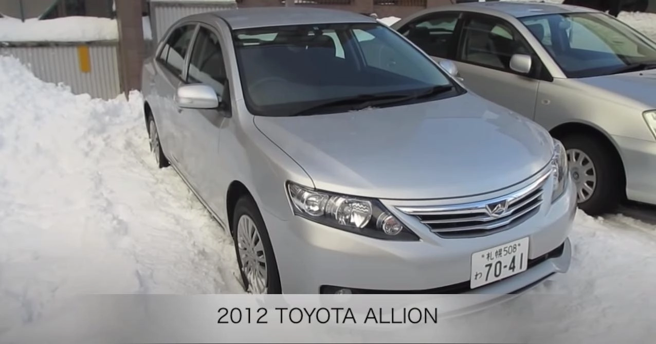 TOYOTA ALLION 2012. Обзор экстерьера и интерьера.