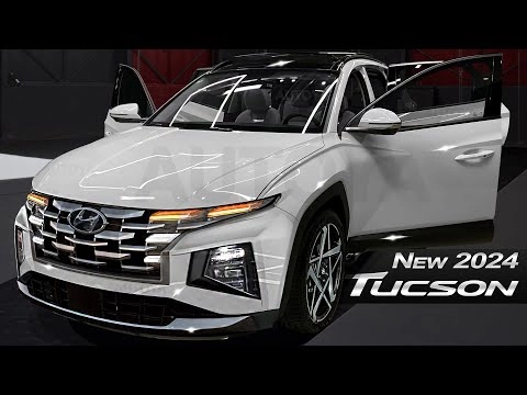 Restyled Hyundai Tucson 2024 - Exterior Facelift & Interior Refresh